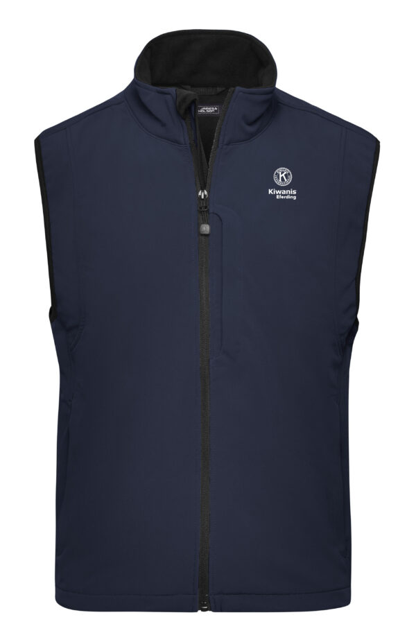 Kiwanis Softshellweste Herren